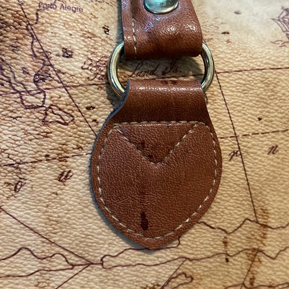 The Columbus Collection by Bagoda Vintage Map Carry On Duffle Bag Set “The Nina” - Picture 13 of 13